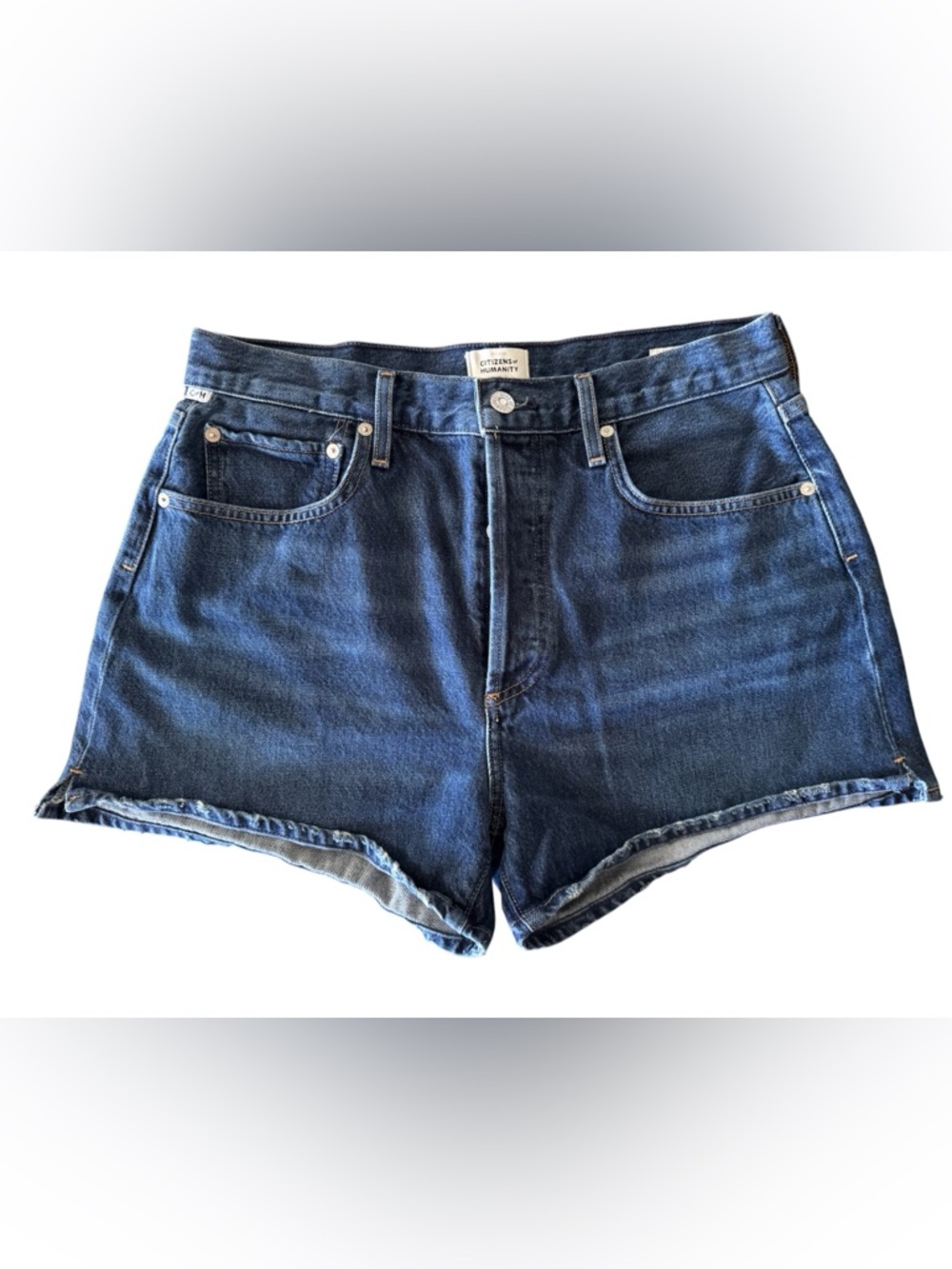 SOLD‼️ Citizens of Humanity Indigo Denim High-Rise Shorts